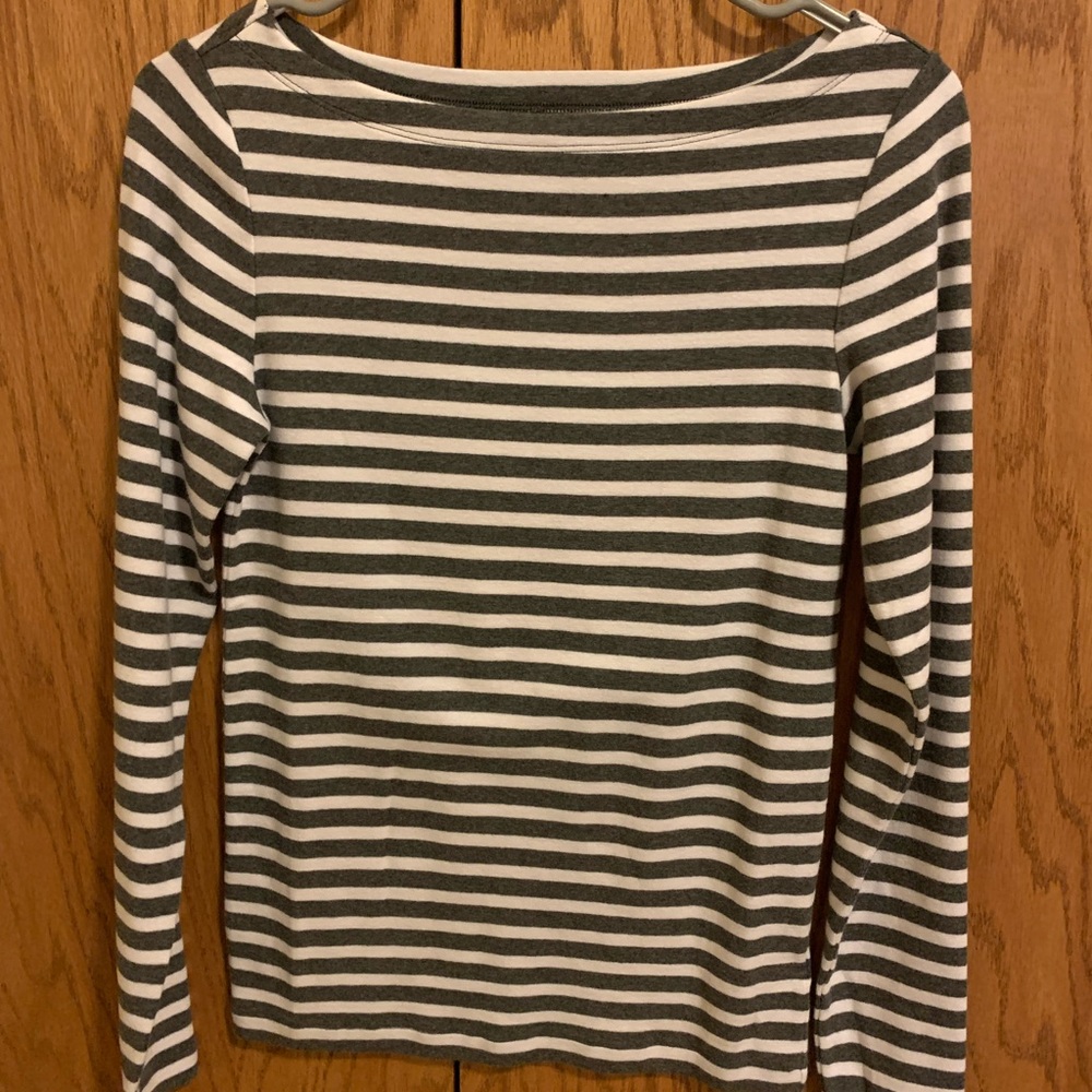 Gap Long Sleeve Boat Neck Tee